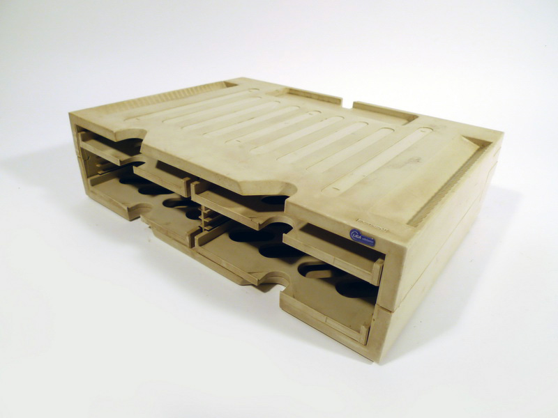 archivador cajonera bandejas plastico 14x51x37 1u